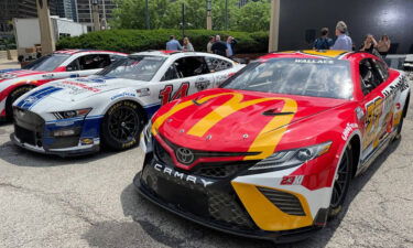 The NASCAR Cup Series cars of Bubba Wallace (No. 23)