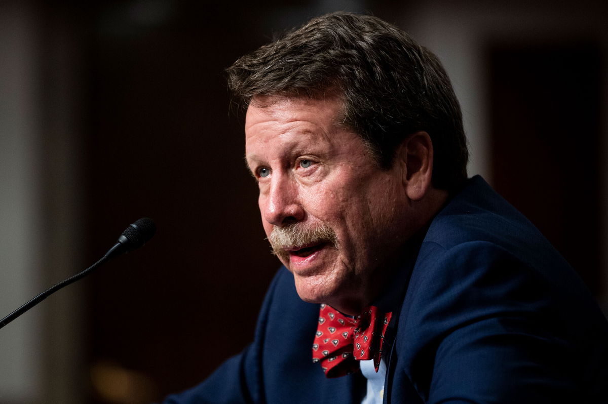 <i>Bill Clark/CQ-Roll Call/Getty Images</i><br/>obert Califf testifies during the Senate Health