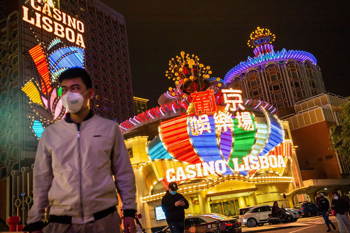 <i>Billy H.C. Kwok/Bloomberg/Getty Images</i><br/>Macao's casinos have been bleeding hundreds of millions of dollars a month during the pandemic. Now a prolonged lockdown is adding more uncertainty for players in the world's largest gambling hub.