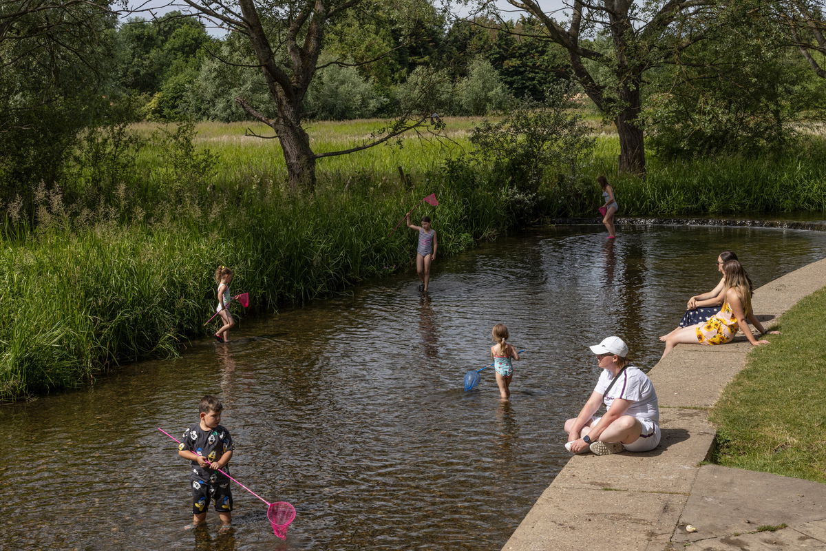 <i>Dan Kitwood/Getty Images</i><br/>The UK Met Office issued its first-ever red warning for exceptional heat