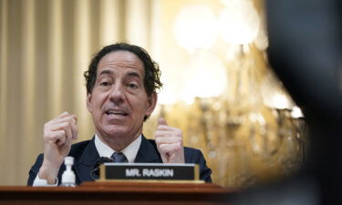 U.S. Rep. Jamie Raskin (D-MD) is pictured. The embattled inspector general for the Department of Homeland Security first learned of missing Secret Service text messages in May 2021 -- months earlier than previously known and more than a year before he alerted the House select committee investigating January 6