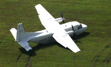 The FAA said a twin-engine CASA CN-212 Aviocar landed in the grass at Raleigh-Durham International Airport between Runway 23L and 23R around 240pET. According to the FAA
