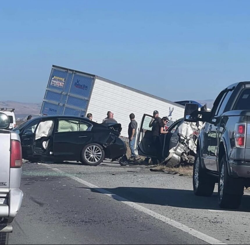 Four Victims In Stable Condition After Hollister Big Rig Vs. Six ...