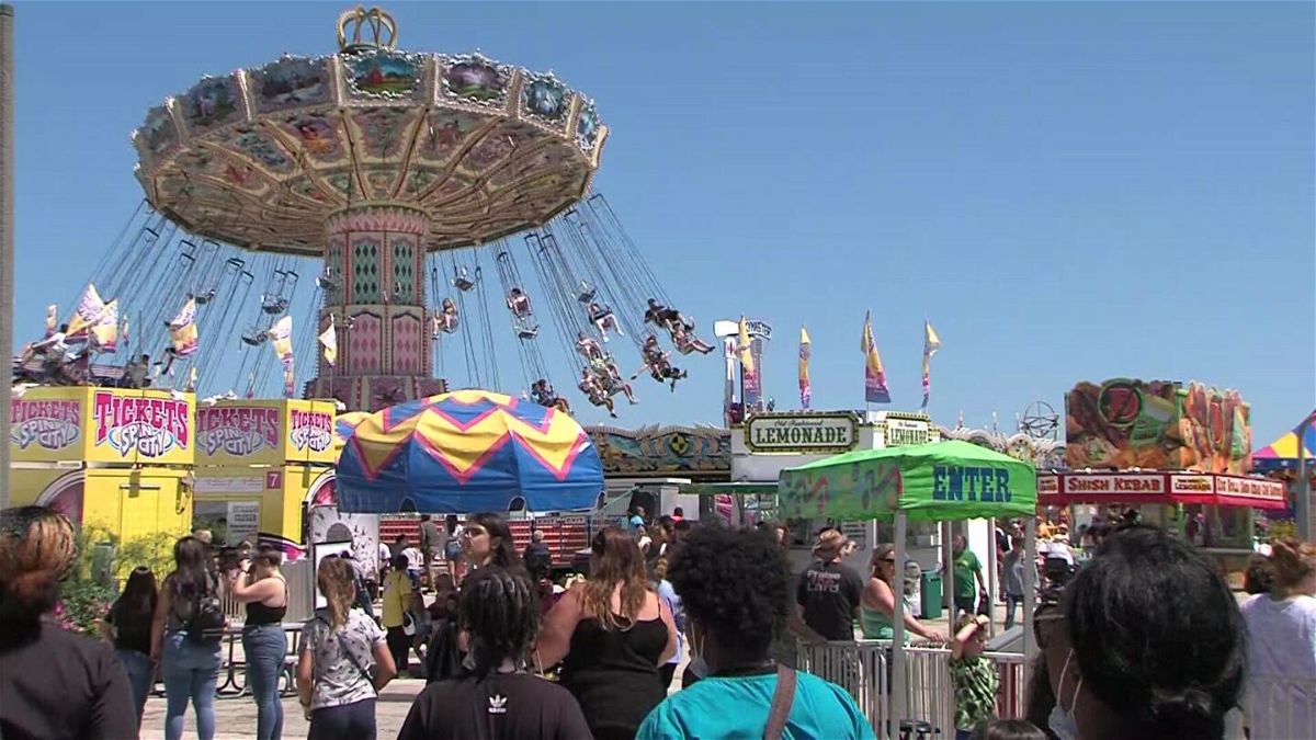 <i>WDJT</i><br/>Lynda Daley was enjoying all the fair has to offer with her kids on Monday. While not their specifically for the sensory friendly morning