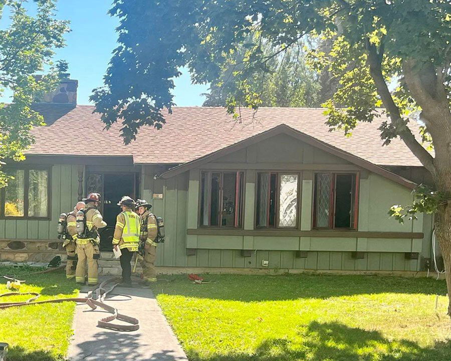 <i>Idaho Falls Fire/EastIdahonews</i><br/>An Idaho Falls toddler alerts two sleeping adults that the house is on fire.