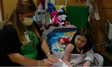 Riley Hospital for children in Indianapolis provides schooling for patients.