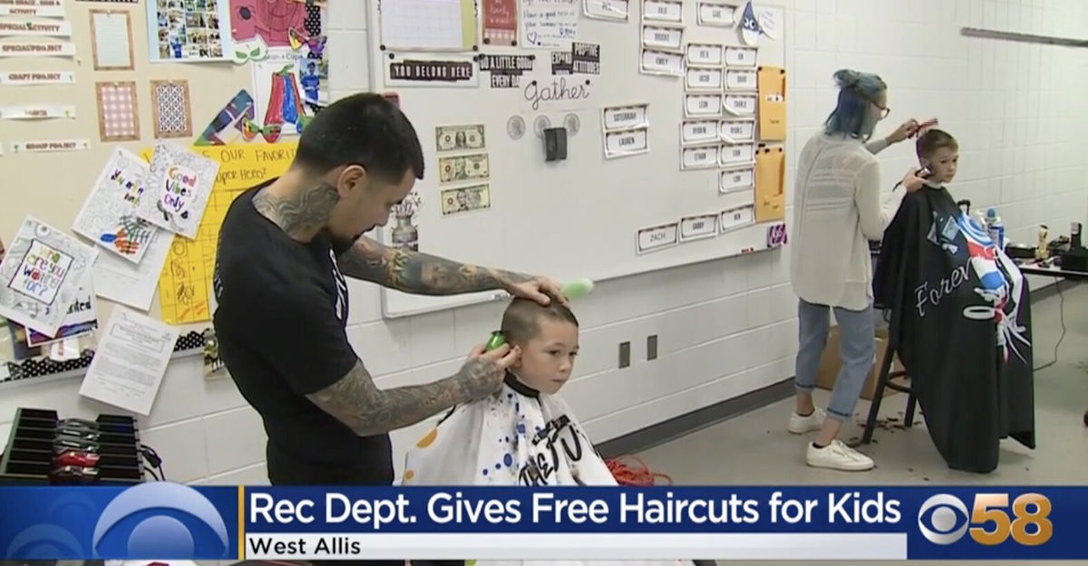 <i>WDJT</i><br/>After kids got their haircuts