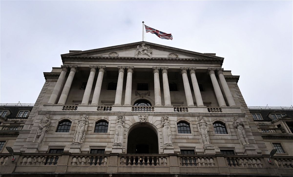 <i>Andy Rain/EPA-EFE/Shutterstock</i><br/>Central bankers in the United Kingdom have announced the biggest increase in interest rates in 27 years