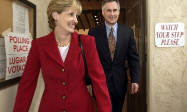 US Rep. Tom McClintock and his wife Lori are seen here in Newbury Park