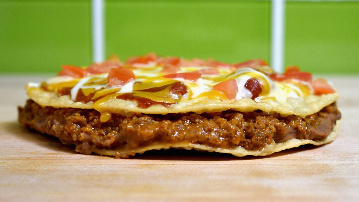 <i>Joshua Blanchard/Getty Images for Taco Bell</i><br/>Taco Bell's Mexican Pizza sold like hotcakes in the second quarter.