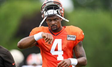 The NFL and the NFL Players Association have agreed to suspend Cleveland Browns quarterback Deshaun Watson