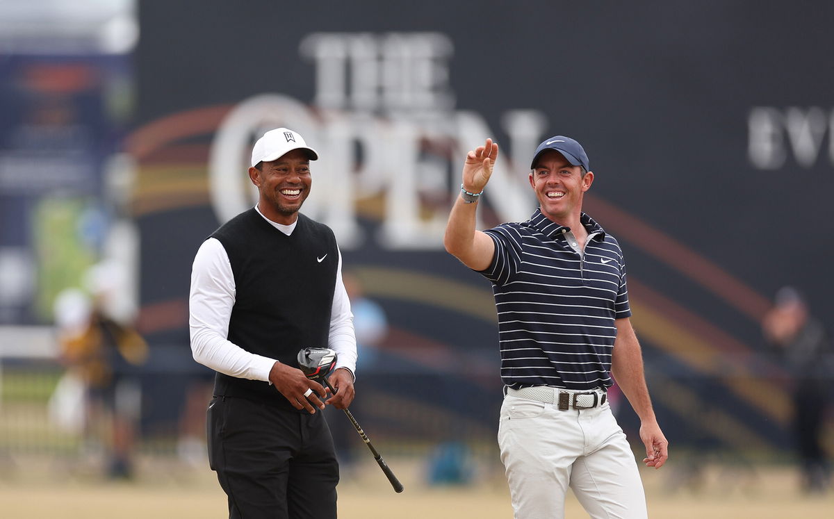 <i>Oisin Keniry/R&A/Getty Images</i><br/>Tiger Woods