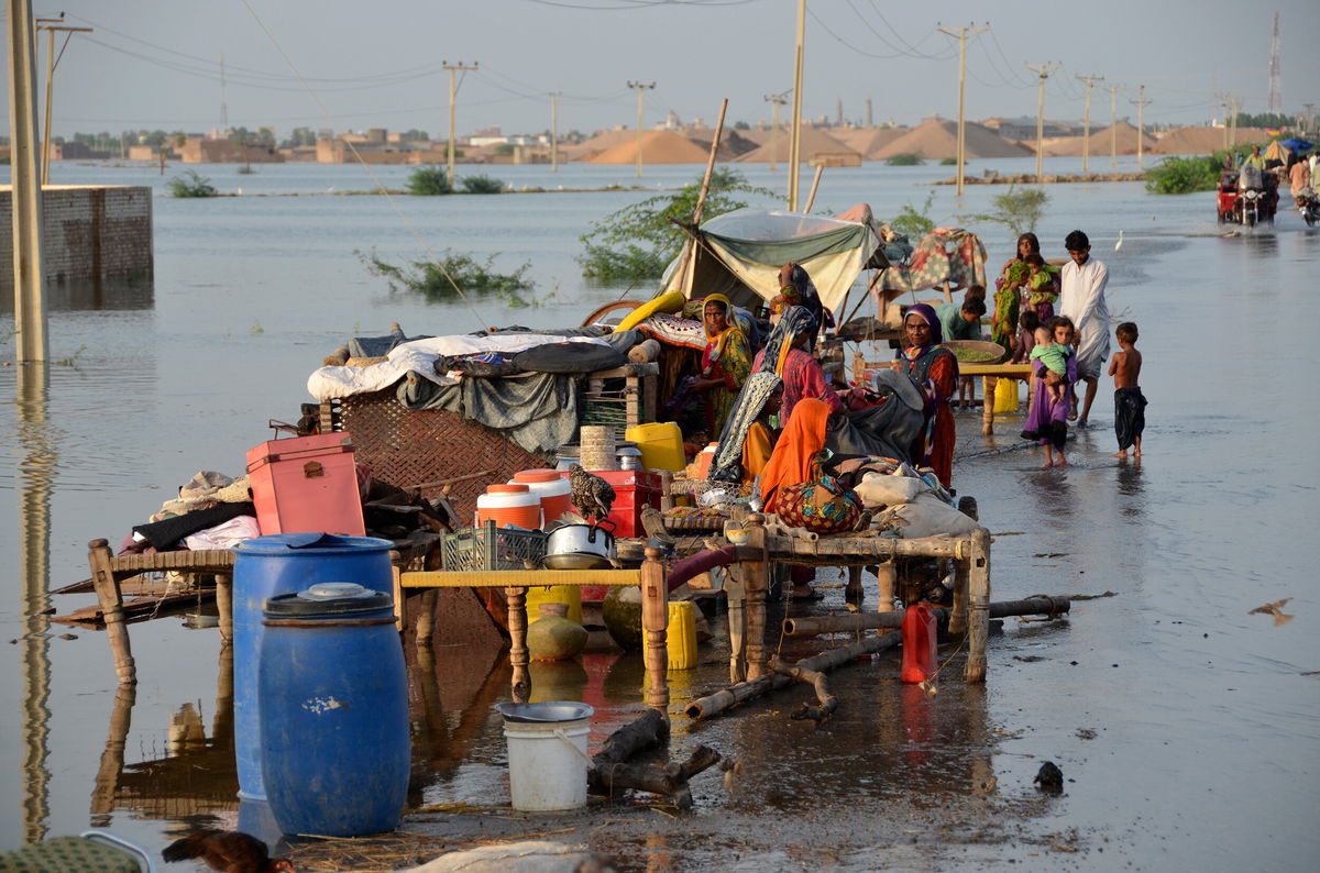 <i>Zahid Hussain/AP</i><br/>UN Secretary General António Guterres on August 30 launched a flash $160 million appeal for flood-ravaged Pakistan