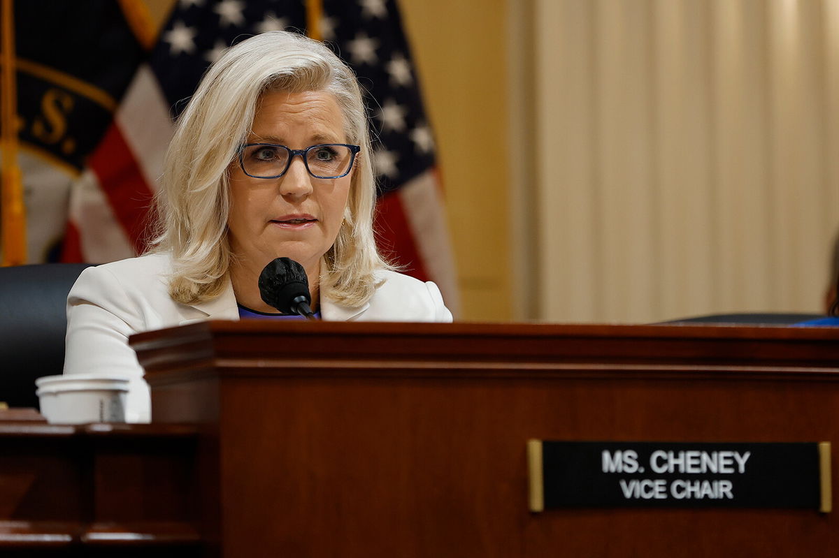 <i>Tasos Katopodis/Getty Images</i><br/>GOP Rep. Liz Cheney