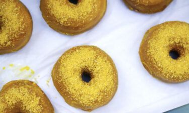 Free mustard donuts will be available at Dough's Doughnuts in New York to celebrate National Mustard Day.