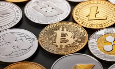 Crypto is making a comeback. Pictured are coins representing different digital currencies.
