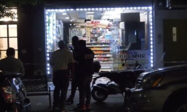 An apparent argument over not saying "thank you" for opening the door of a Brooklyn smoke shop ended with a 37-year-old man fatally stabbed.