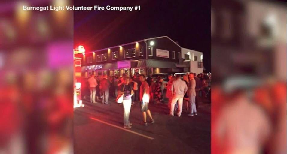 <i>Barnegat Light Volunteer Fire Department/WABC</i><br/>A wedding reception held at the Daymark in Barnegat Light