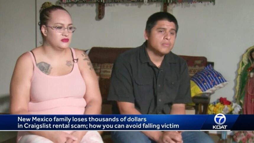 <i>KOAT</i><br/>The Hernandez family fell victim to a Craigslist home rental scam.