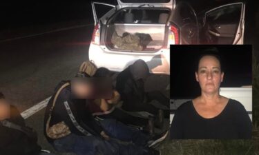 The Goodyear woman was pulled over in Sierra Vista with migrants in her car