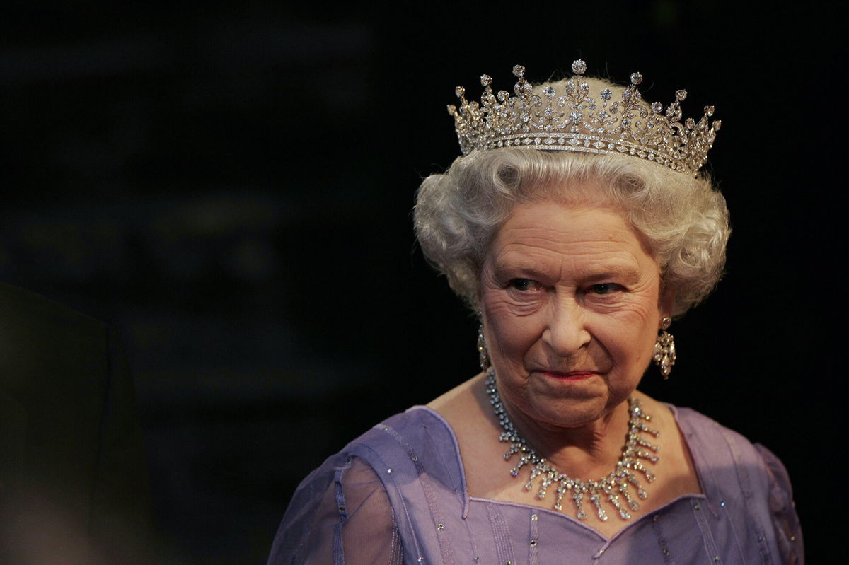 <i>Michael Kappeler/AFP/Getty Images</i><br/>Britain's Queen Elizabeth II is pictured prior to a state banquet at the Zeughaus Palace