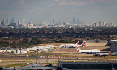 Flights to and from London's Heathrow Airport on the day of the Queen's funeral are being canceled or re-timed "as a mark of respect" to the late monarch.