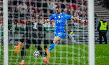 Italy leapfrogged Hungary to top the group with 11 points from six games.