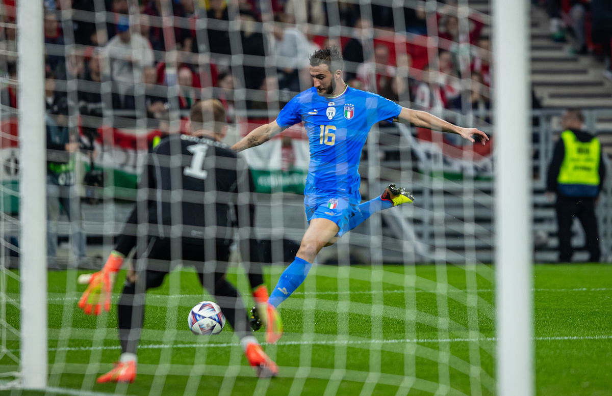 <i>Robert Szaniszló/NurPhoto/Getty Images</i><br/>Italy leapfrogged Hungary to top the group with 11 points from six games.