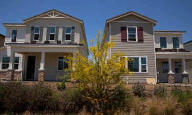 Residential single family homes are shown under construction in the community of Valley Center