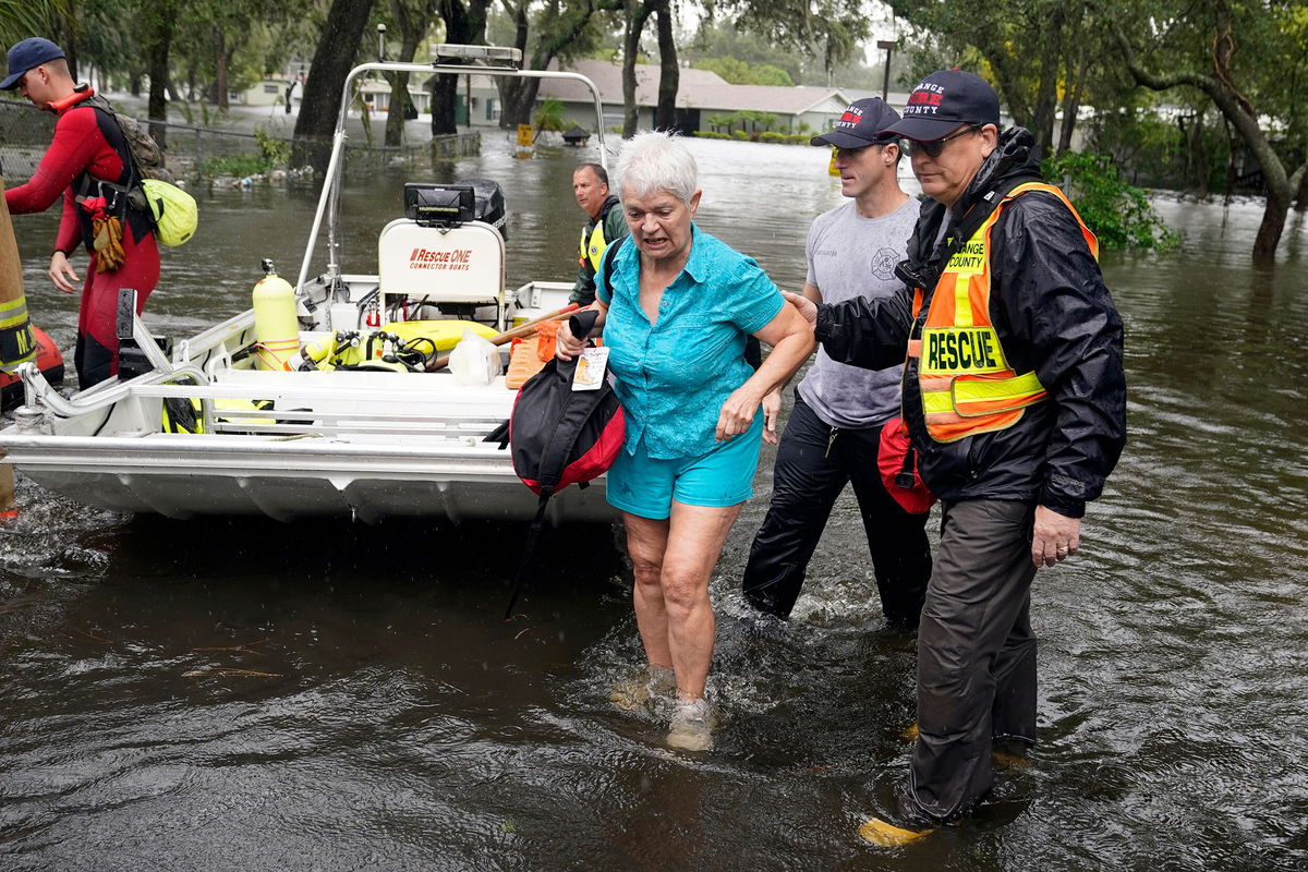 <i>John Raoux/AP</i><br/>A resident in an Orlando