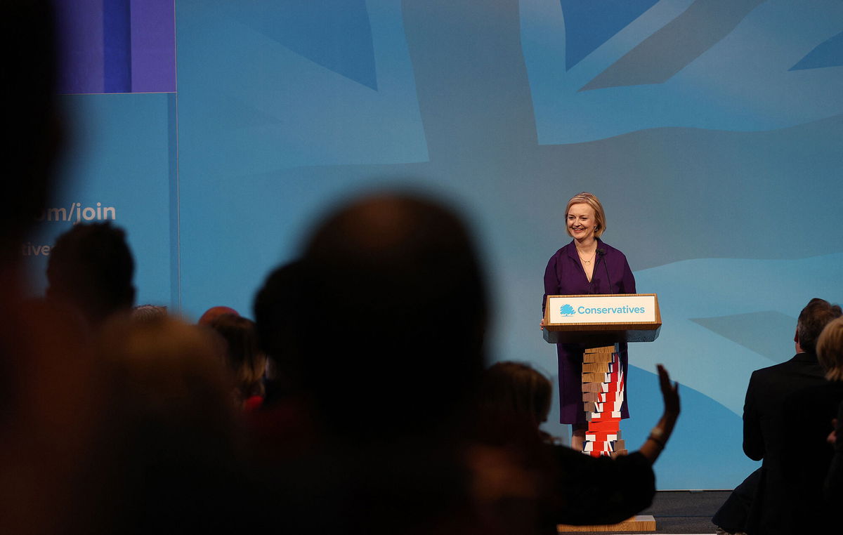 <i>Adrian Dennis/AFP/Getty Images</i><br/>Liz Truss