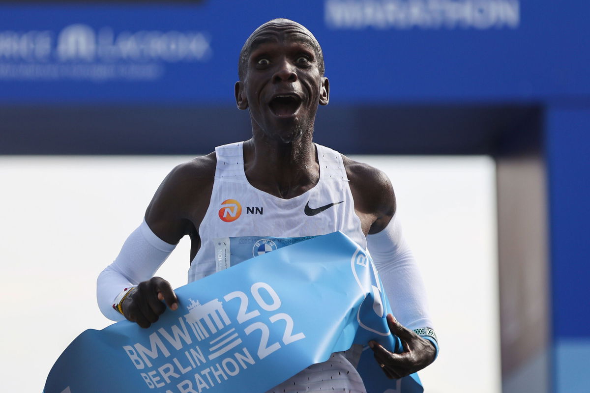 <i>Christoph Soeder/AP</i><br/>Kipchoge has won 10 major titles.