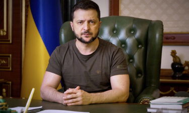 Ukrainian President Volodymyr Zelensky