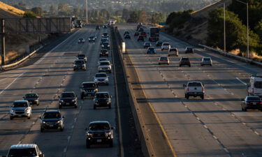 Traffic on Interstate 80 in Crockett