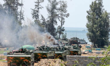 A brigade of the PLA Army under the Eastern Theater Command