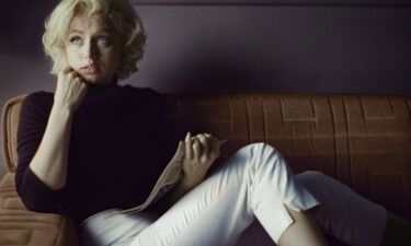 Ana de Armas as Marilyn Monroe in the Netflix movie 'Blonde.'