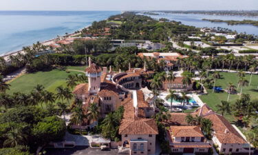 The intelligence community is restarting work on both the classification review and the damage assessment related to former President Donald Trump's storage of classified materials in Mar-a-Lago. Mar-a-Lago is seen here on August 15.