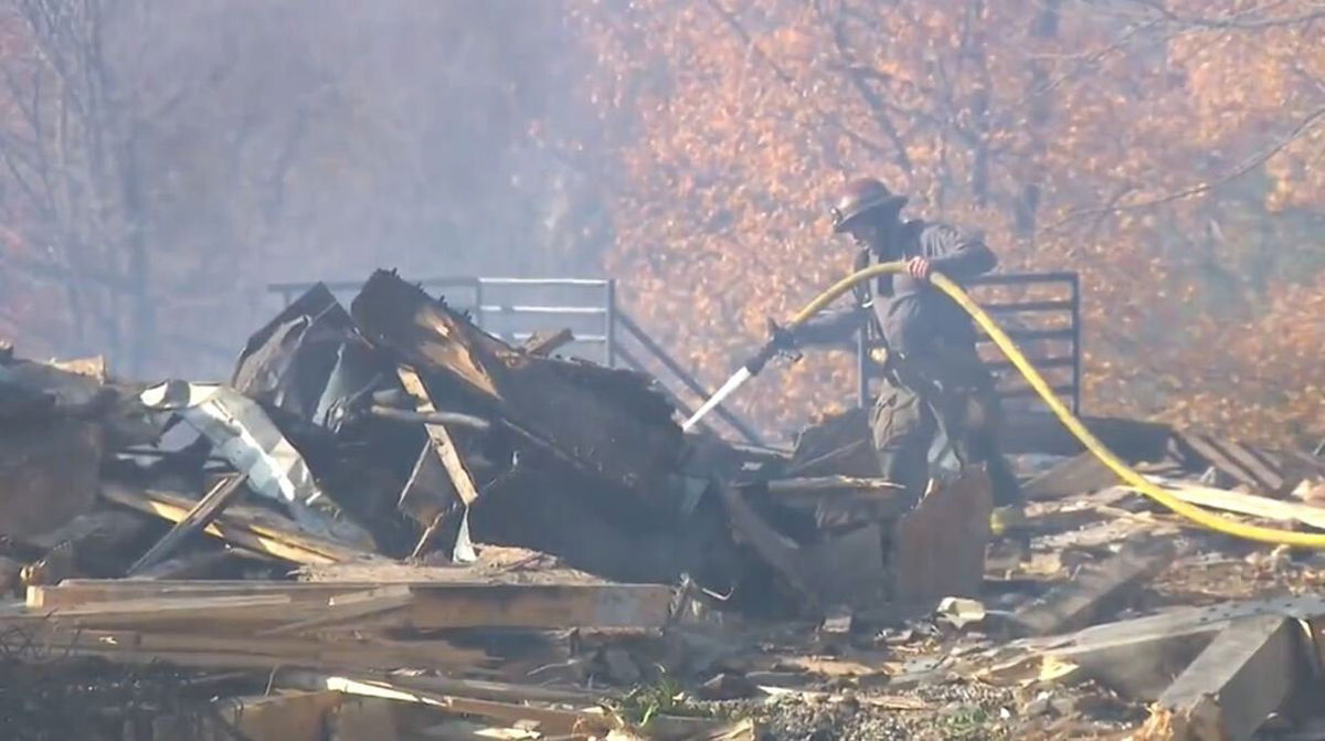<i>WCCO</i><br/>A community is feeling a sense of loss today after a fire destroyed a popular resort. On Tuesday