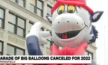 There will be no Parade of Big Balloons again this year in Springfield. The Spirit of Springfield announced that the holiday event