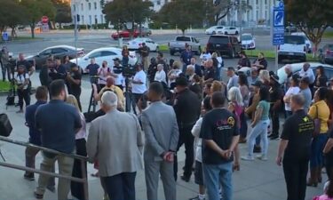 A vigil was held in Stockton to remember the victims of an alleged serial killer.