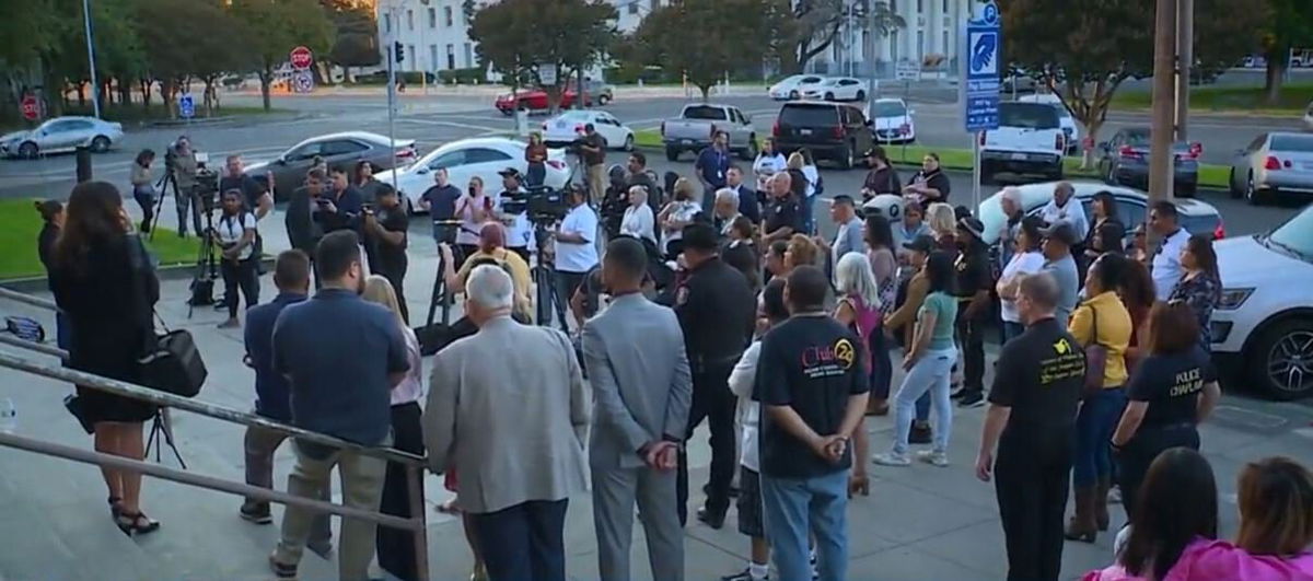 <i>KPIX</i><br/>A vigil was held in Stockton to remember the victims of an alleged serial killer.