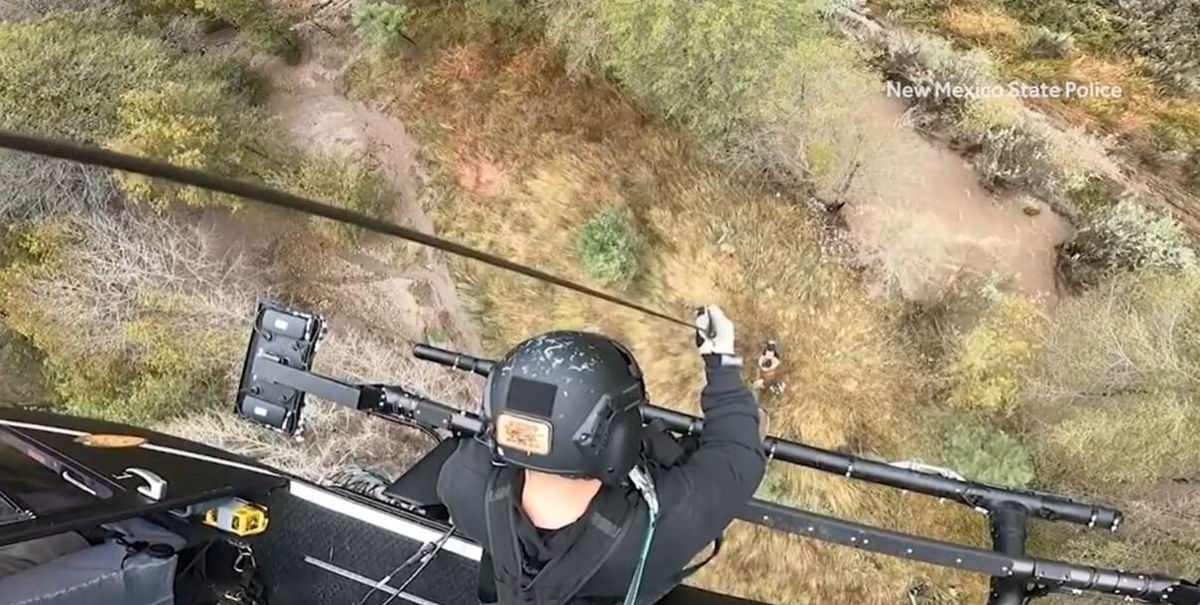 <i>New Mexico police/KOAT</i><br/>A boy scout troop on a week-long camping trip from El Paso was rescued from the Gila National Forest after severe weather left the troop stranded at their campsite.