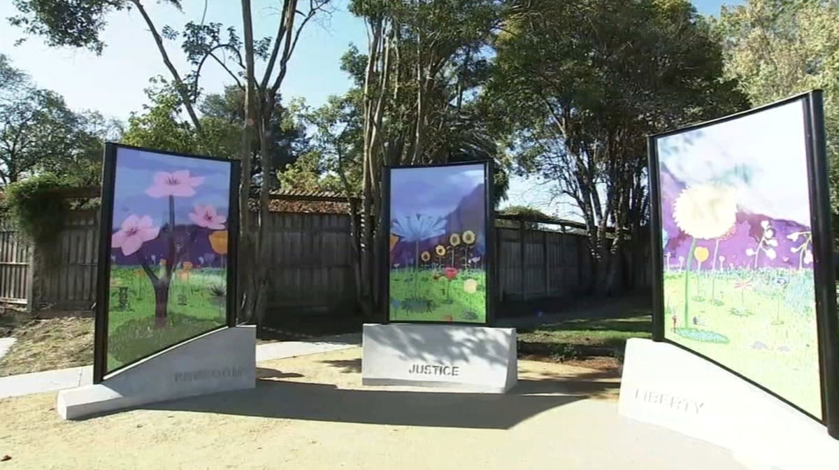 <i>KGO</i><br/>A new social justice art display went up in the North Bay on Saturday. The public art piece created by local youth was installed in the wake of controversy