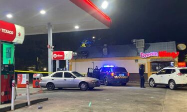 A man was shot while pumping gas in southeast Atlanta.