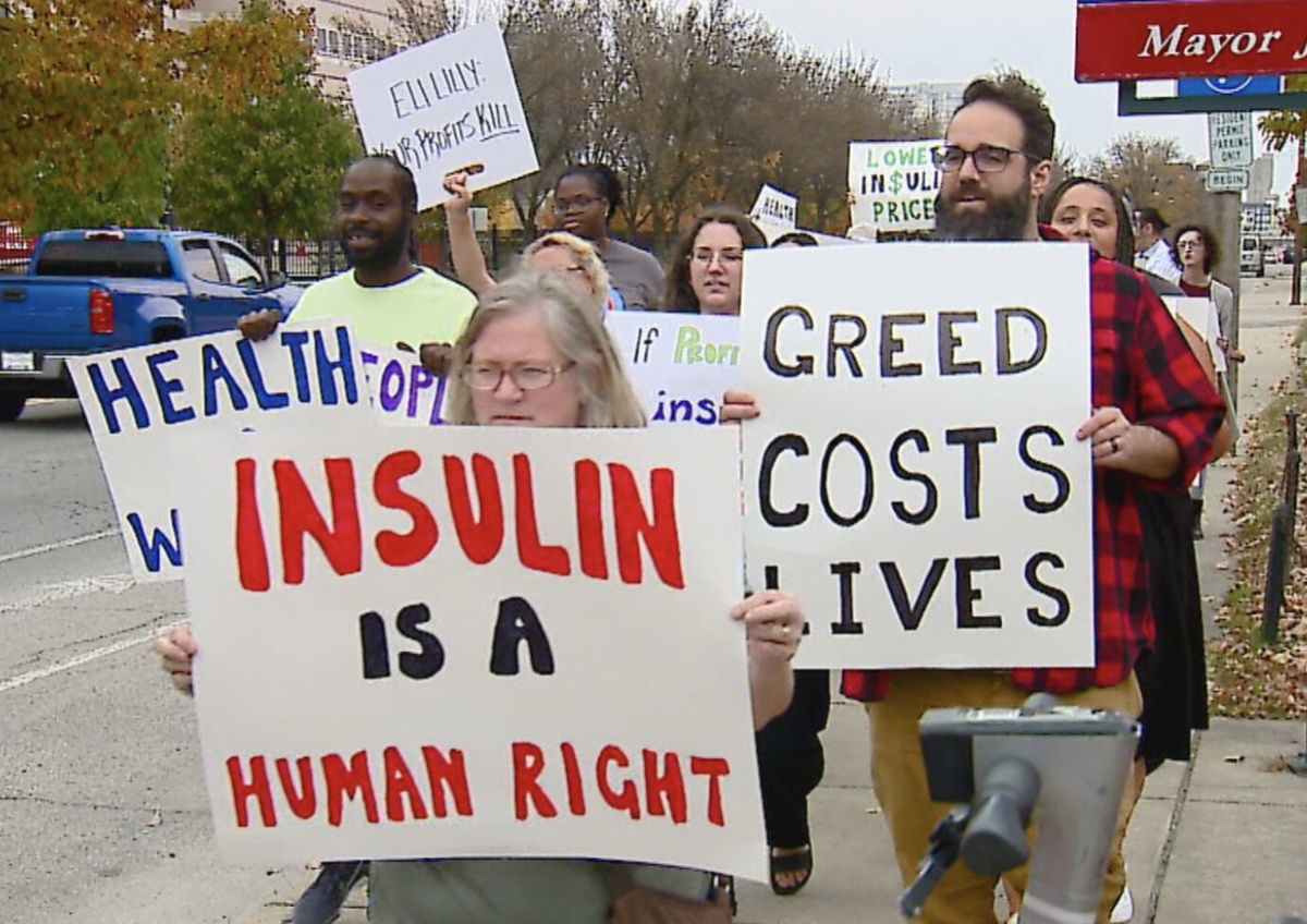 <i>WISH</i><br/>Indianapolis-based Eli Lilly and Company is offering a response following a Monday protest about insulin prices by a diabetes patient advocate group.