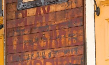 Political graffiti found on home under construction in Somerville.