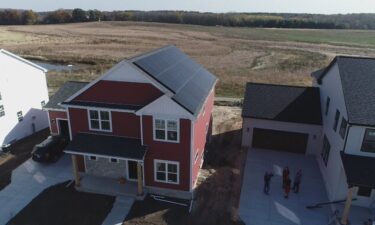 Kevin Frick and Jacqueline Friedel built a net-zero energy house.