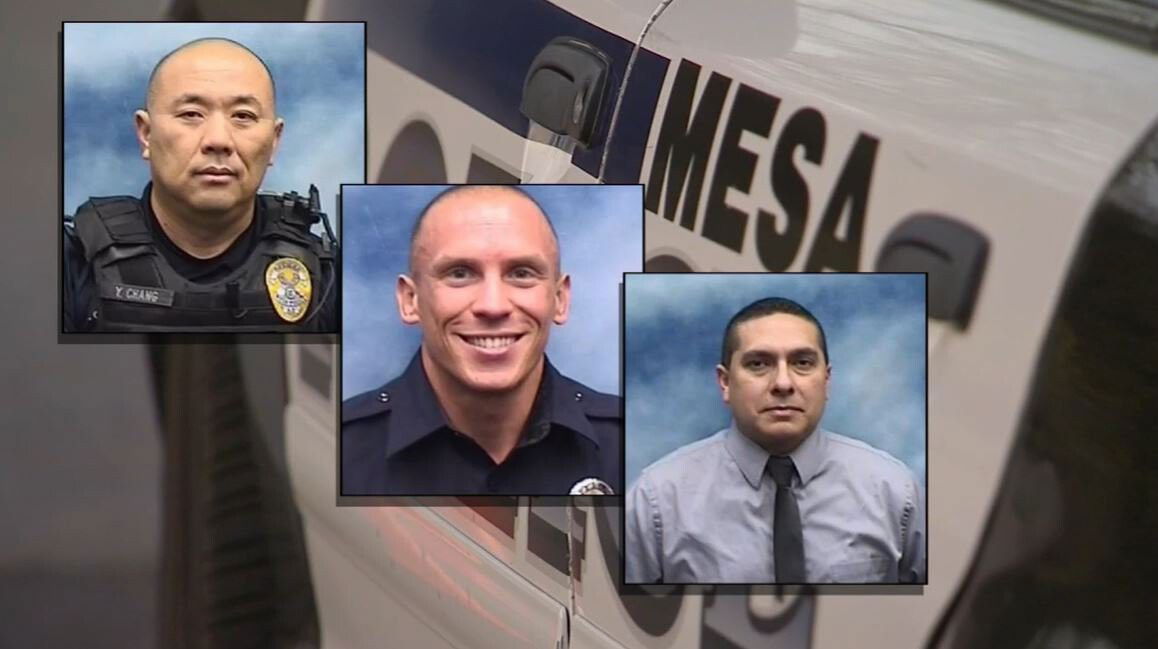 <i>KPHO/KTVK</i><br/>The Mesa Police Department's Professional Standards Unit investigated all three cases