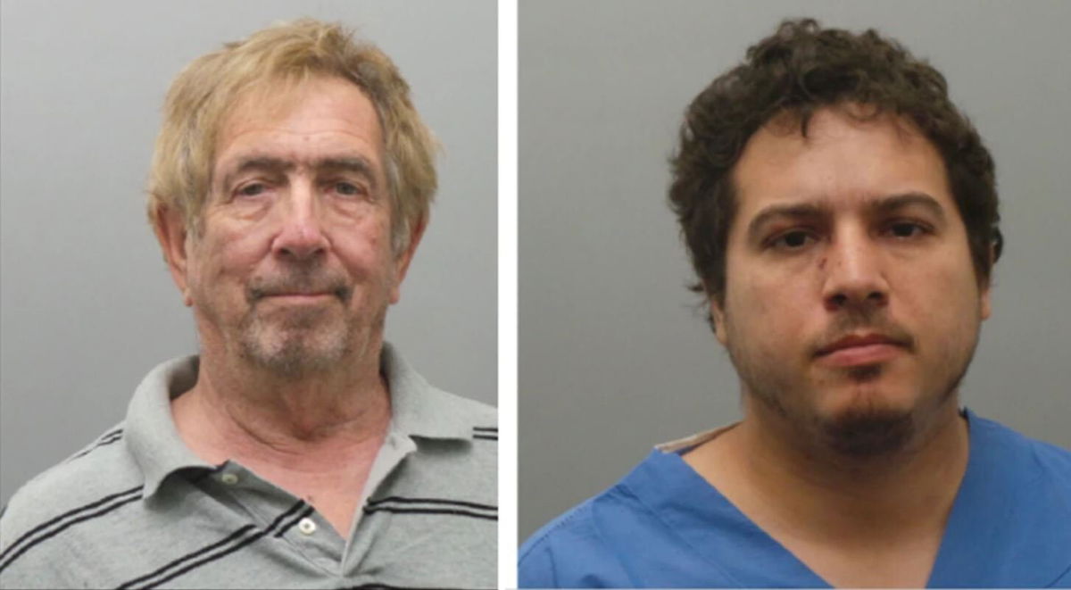 <i>St. Louis County Prosecuting Attorney's Office/KMOV</i><br/>Robert (left) and Angelo Matteuzzi were convicted of assaulting someone in 2018 after an argument over a mobile video game.