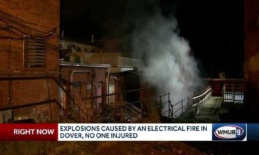 Firefighters in Dover are investigating the cause of underground fires that set off explosions late Sunday night.